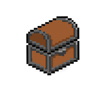 閉じている宝箱